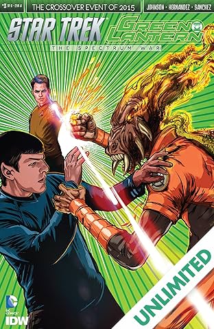 Star Trek/Green Lantern #3 (of 6)